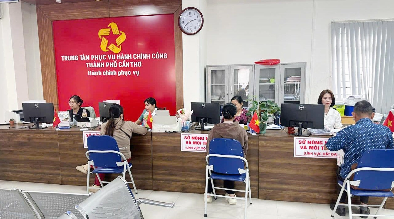 Văn phòng ĐKĐĐ TP. Cần Thơ tăng tốc giải quyết các hồ sơ đất đai