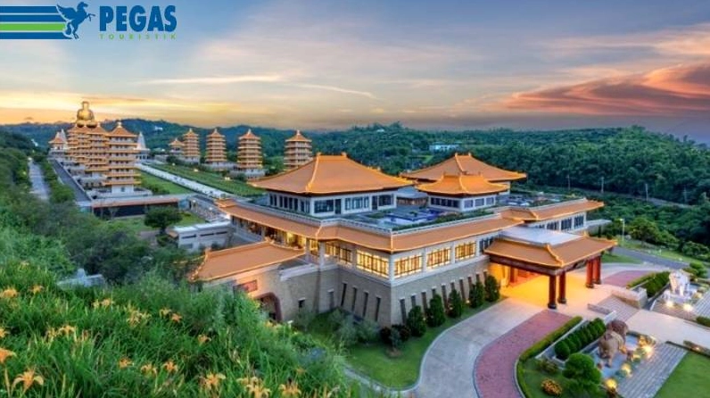 Vẻ đẹp kiến trúc thanh tịnh của hệ thống Phật Quang Sơn Đài Loan