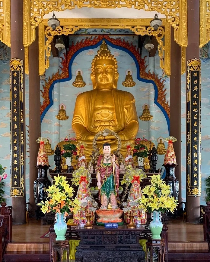 Vẻ đẹp uy nghi tráng lệ của chánh điện chùa Pháp Lâm Đà Nẵng