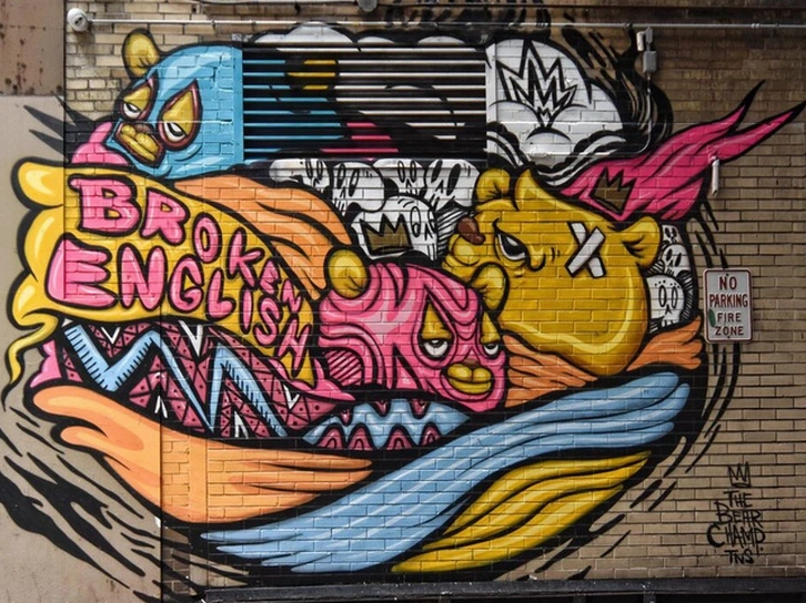 Vẽ tranh graffiti trên thế giới phá hoại hay nghệ thuật Ảnh 1