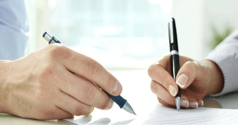 Ví dụ về cách viết giấy vay tiền bằng tay chi tiết