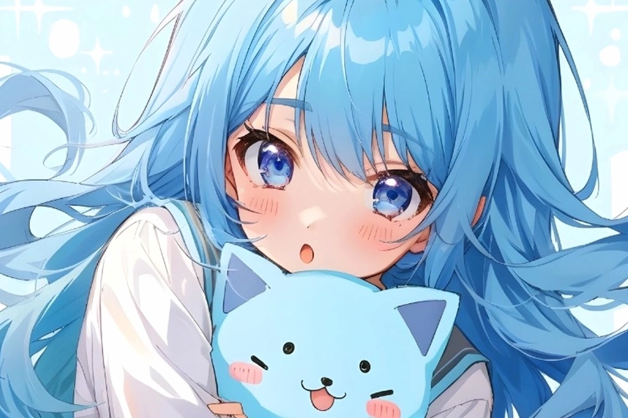 Wallpaper anime đẹp về khoảnh khắc chiều tà buông xuống trên thành phố nhộn nhịp