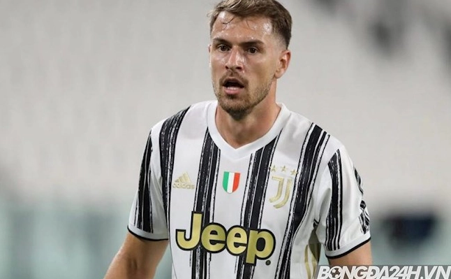 Aaron Ramsey trong màu áo Juventus tại Serie A