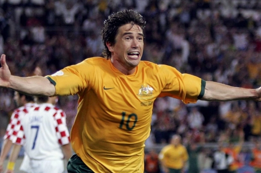 Cận cảnh gương mặt Harry Kewell trong một trận đấu