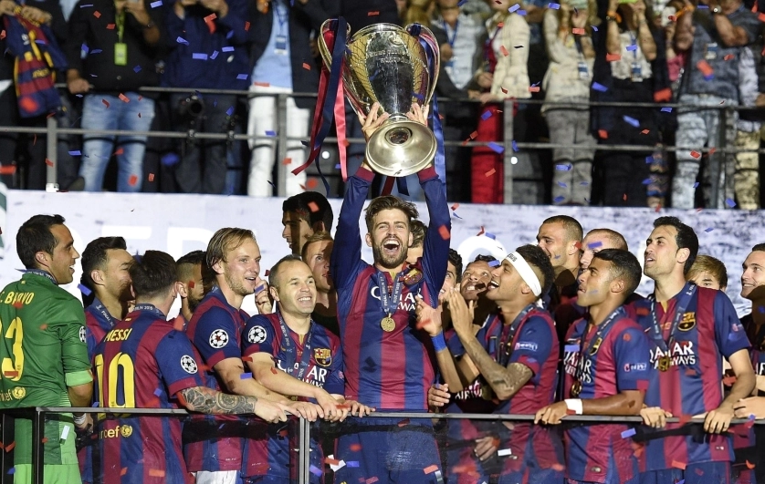 Gerard Piqué xuất hiện với hình ảnh giàu cá tính và dấu ấn của một thủ lĩnh phòng ngự Tây Ban Nha