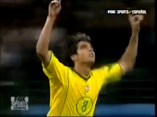 Kaká solo ghi bàn Brazil 4-1 Argentina Confed Cup 2005