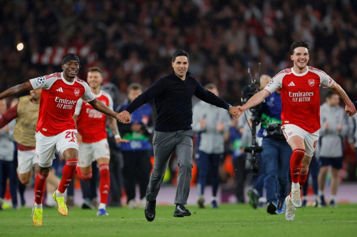 Không khí tại đấu trường UEFA Champions League