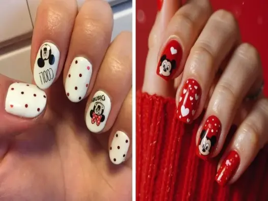 99+ mẫu nail hoạt hình đẹp mê ly, nàng không thể bỏ lỡ