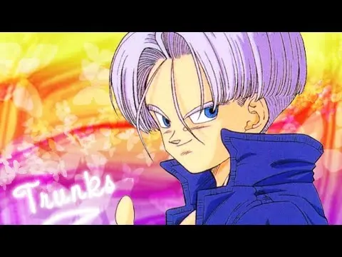 Ảnh Trunks đẹp và chất với phong cách chiến binh Saiyan