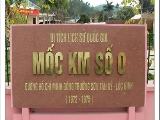 Cột mốc 0 đường Hồ Chí Minh - Biểu tượng lịch sử vang danh