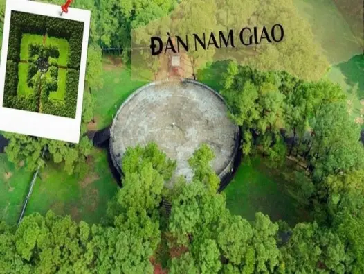 Đàn Nam Giao - Nơi tổ chức lễ tế trời quan trọng khi xưa