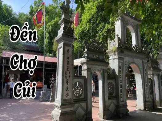 Đền Chợ Củi - Điểm du lịch tâm linh nổi bật ở Hà Tĩnh