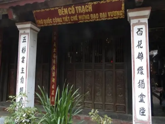 Đền Cổ Trạch - Di tích lịch sử gắn với huyền thoại dân tộc
