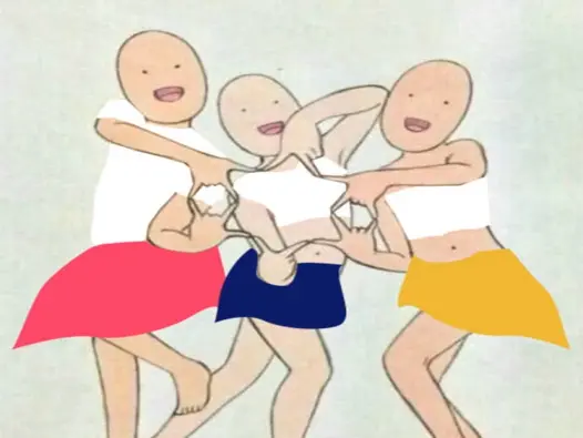 Ảnh avatar 3 người độc đáo tạo điểm nhấn trên mạng xã hội