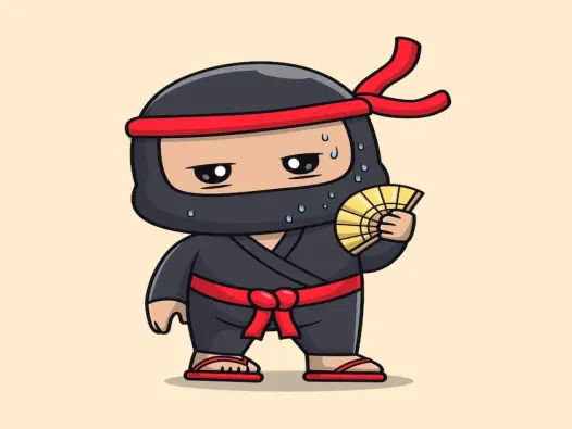 Ảnh chibi ninja ngộ nghĩnh đáng yêu thu hút người xem