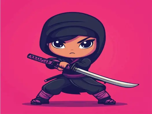 Khám phá ảnh chibi samurai dễ thương khiến bạn bật cười