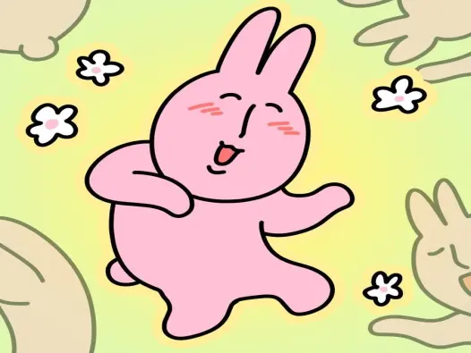 Bộ sưu tập ảnh meme thỏ hồng cực đáng yêu và khó cưỡng