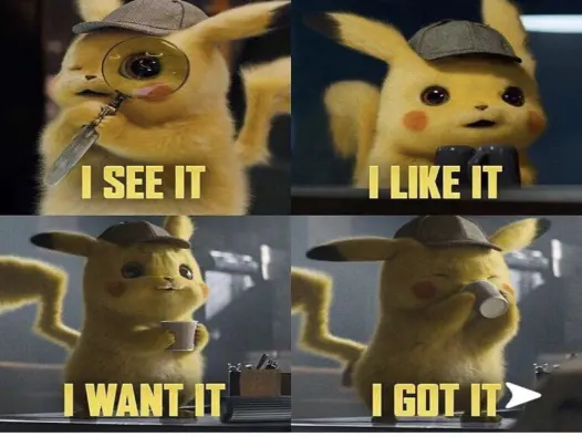 Kho ảnh Pikachu meme bá đạo khiến ai nhìn cũng bật cười