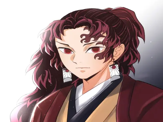 Ảnh Yoriichi đẹp huyền bí khiến fan Demon Slayer mê