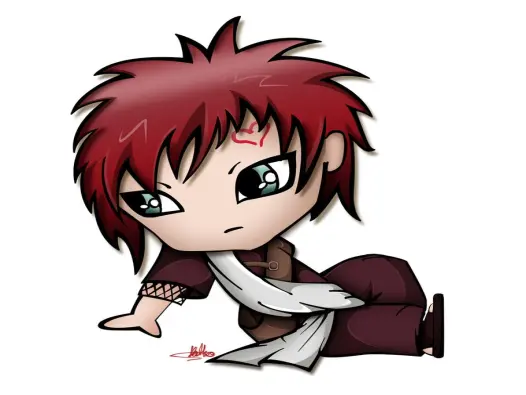 Ngắm trọn bộ ảnh Gaara chibi ngộ nghĩnh và cuốn hút