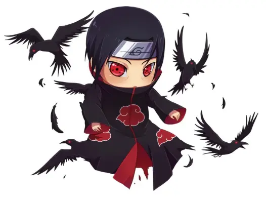 Ảnh Itachi chibi dễ thương khiến fan Naruto thích mê