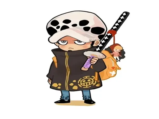 Khám phá bộ ảnh Law chibi độc lạ cho fan mê One Piece