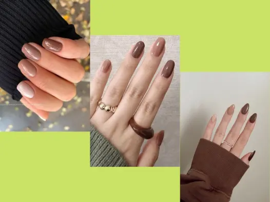 Nail trơn sang trọng khiến bàn tay trở nên thanh lịch hơn