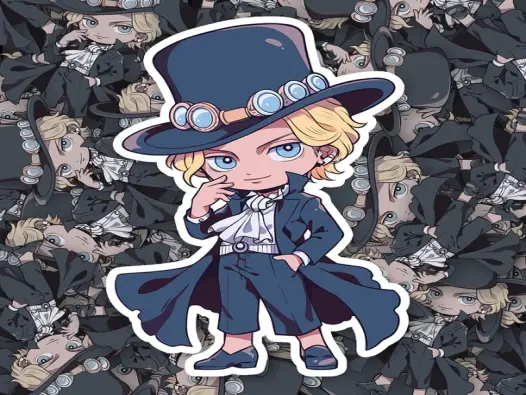 Tải ngay ảnh Sabo chibi cute siêu hot trong cộng đồng fan