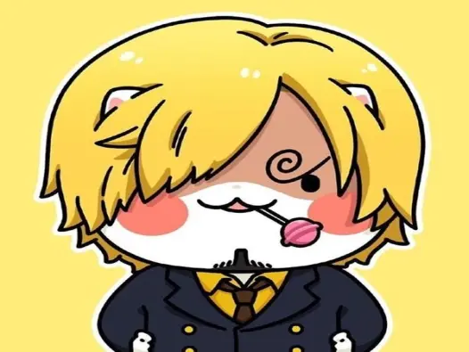 Bộ ảnh anime Sanji chibi cute khiến trái tim fan tan chảy