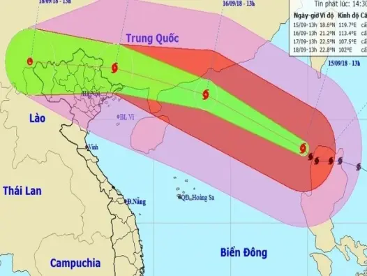 Hướng di chuyển của bão là gì? Hiểu rõ để phòng tránh sớm