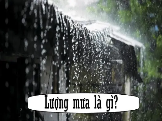 Lượng mưa là gì? Tìm hiểu hiện tượng khí tượng đặc trưng
