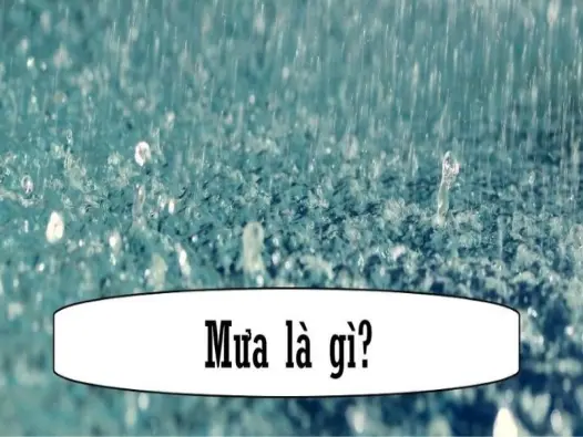 Mưa là gì và vì sao mỗi nơi lại có lượng mưa khác nhau