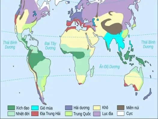 Vùng khí hậu là gì? Bật mí bí ẩn khiến Trái Đất đa sắc màu