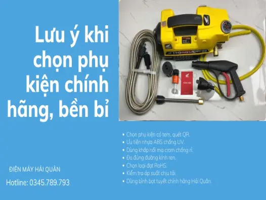 10 phụ kiện máy rửa xe gia đình giúp tăng tốc làm sạch hiệu quả