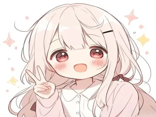 Bộ ảnh chibi nữ cute dễ thương mang niềm vui ngọt ngào