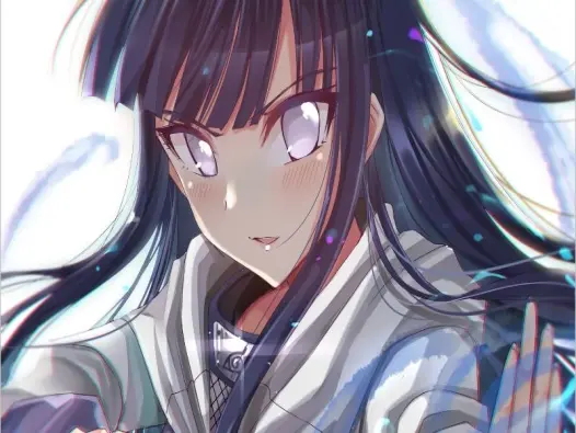 Ảnh chibi Hinata nét đáng yêu của nàng công chúa Bạch Nhãn