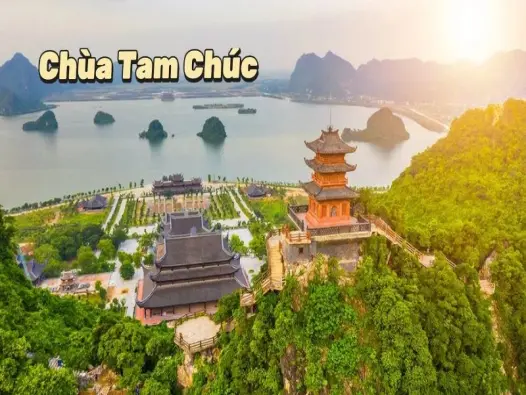 Ảnh chùa Tam Chúc ngôi đại tự lớn nhất thế giới tại Việt Nam
