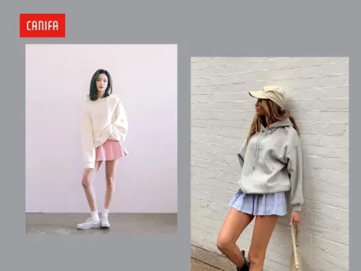 Bộ sưu tập ảnh gái xinh mặc hoodie cá tính dễ thương nhất 2026