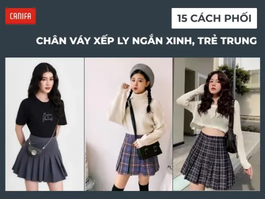 Ngắm trọn bộ ảnh gái xinh mặc váy xếp ly siêu ngắn cực cuốn hút năm 2026