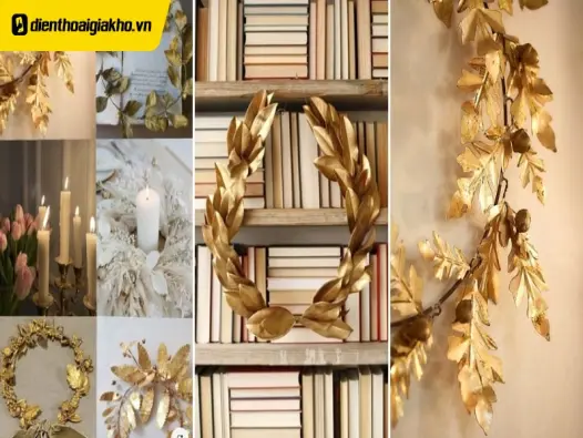 Tổng hợp 18 hình nền lá nguyệt quế vàng mang lại tài lộc và may mắn