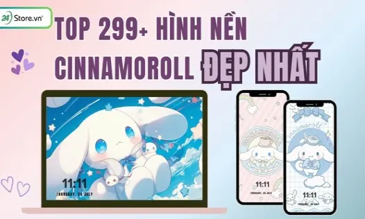Tổng hợp bộ sưu tập cinnamoroll hình nền siêu đáng yêu và ngọt ngào nhất năm 2026