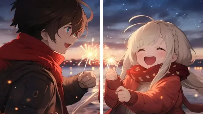 Bộ sưu tập avatar cặp chibi anime siêu đáng yêu, dễ thương nhất
