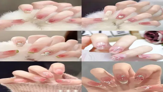 Ảnh móng tay màu thạch đẹp nhẹ nhàng, cực cuốn hút