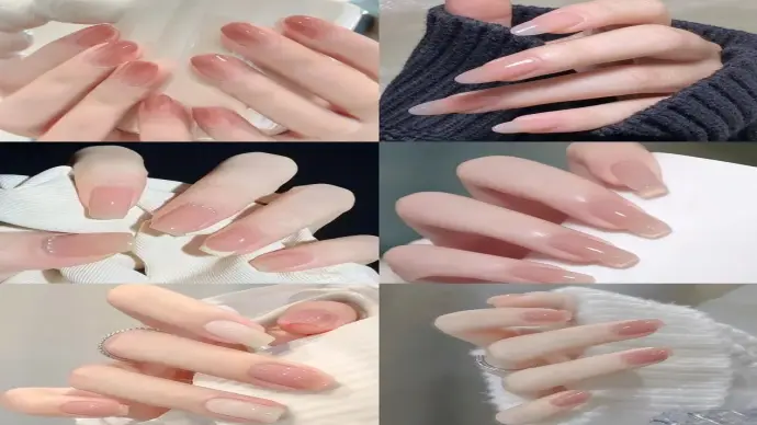 Mẫu nail trơn đẹp nhẹ nhàng phù hợp mọi phong cách