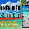 Tổng hợp bộ hình nền biển xanh cát trắng tuyệt đẹp cho điện thoại và máy tính