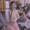 Trọn bộ ảnh gái xinh tập gym mặc bikini khoe dáng thể thao cực cuốn hút