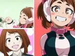 Bộ sưu tập ảnh anime Ochako cực kỳ đáng yêu và lan tỏa năng lượng tích cực