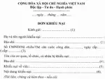 Hướng dẫn viết đơn khiếu nại chuẩn xác theo quy định pháp luật
