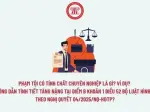 Nghị quyết hướng dẫn phạm tội có tính chất chuyên nghiệp là gì