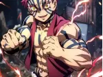 Tuyển chọn ảnh anime Akaza ngầu lòi chuẩn Thượng Huyền Tam